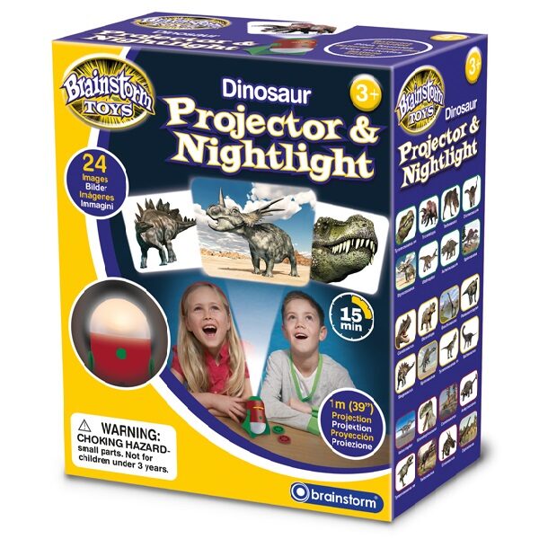 Projektor-öölamp Dinosaurused