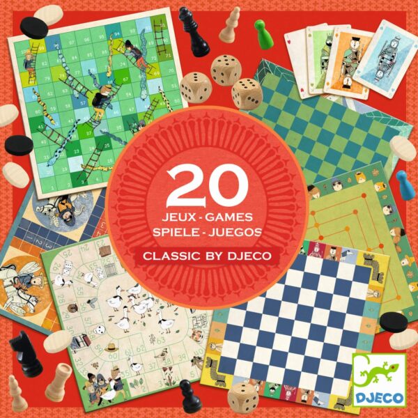 Lauamäng 20 klassikalise mänguga DJ05219