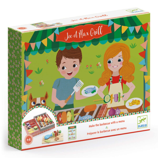 Puidust grillimise komplekt DJ06543