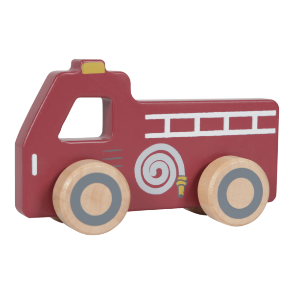 Puidust kiirabi-, politsei- ja tuletõrjeauto komplekt - Image 5