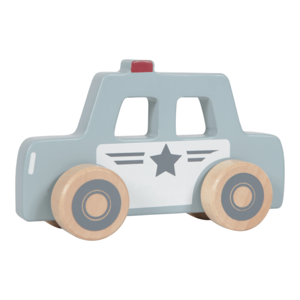 Puidust kiirabi-, politsei- ja tuletõrjeauto komplekt - Image 4