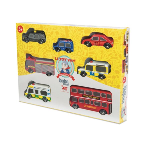 Puidust Londoni autokomplekt TV267 LeToyVan - Image 2