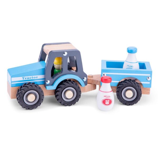 Puidust traktor New Classic Toys 11942 - Image 2