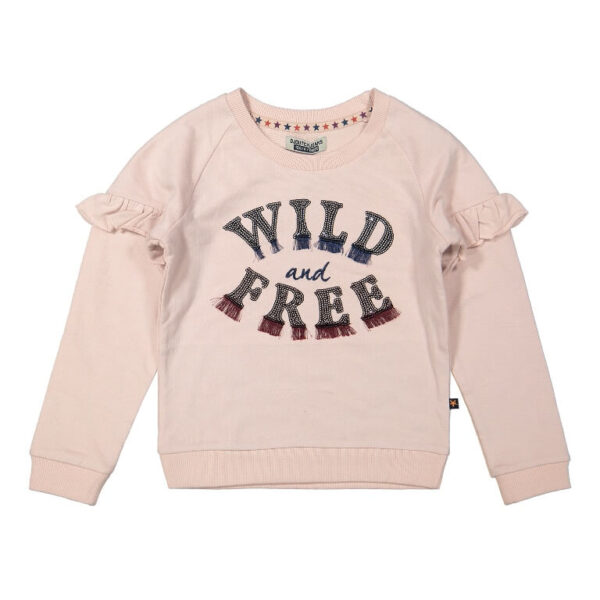 Tüdrukute roosa pluus "Wild&Free" DJ DUTCHJEANS