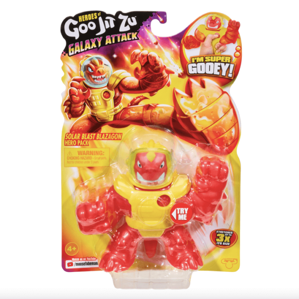 Goo Jit Zu Solar Blast Blazagon Hero Pack