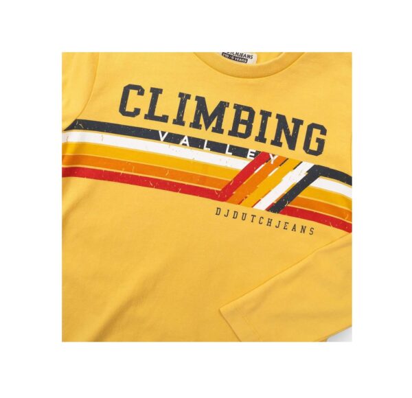 Poiste kollane särk "Climbing"