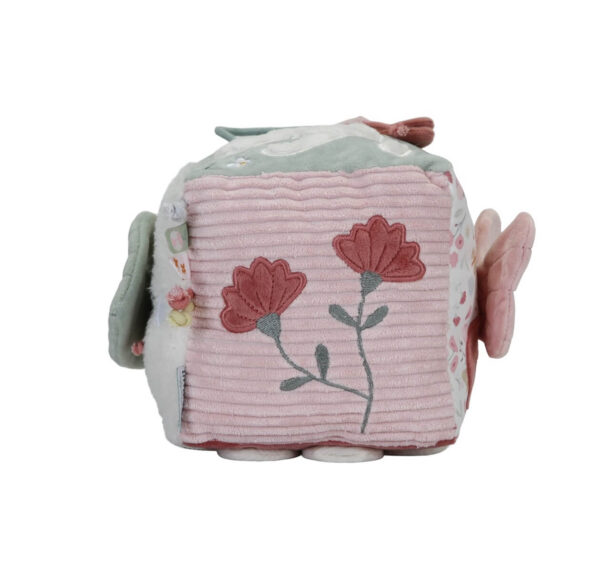 Pehme tegevuskuubik ´Flowers & Butterflies´ LD8709 - Image 5