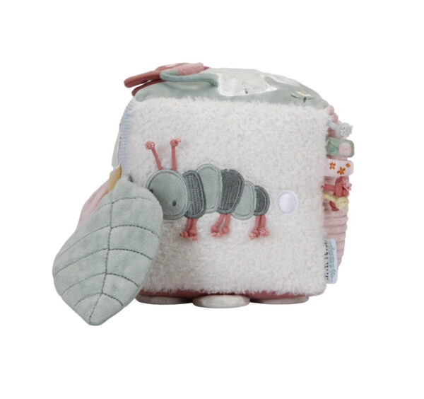 Pehme tegevuskuubik ´Flowers & Butterflies´ LD8709 - Image 6