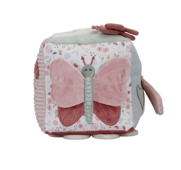 Pehme tegevuskuubik ´Flowers & Butterflies´ LD8709 - Image 8