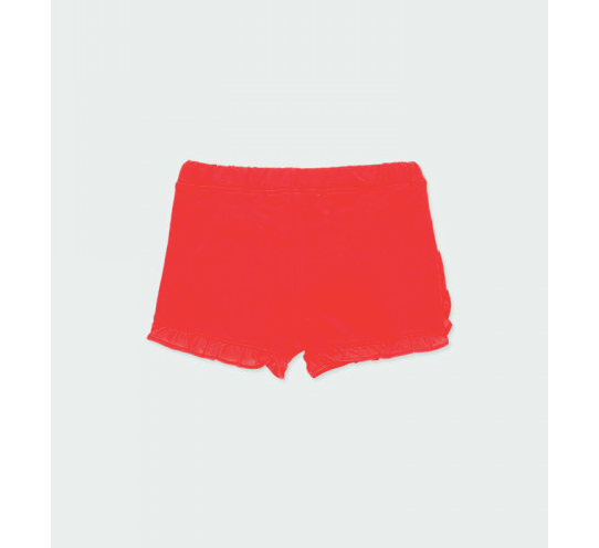 Tüdrukute lühikesed püksid punased Boboli