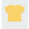 Tüdrukute sooniline T-särk kollane