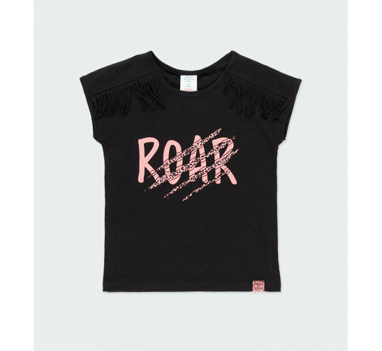 Tüdrukute särk "Roar" must Boboli