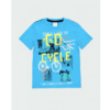 Poiste sinine t-särk "Go Cycle" Boboli