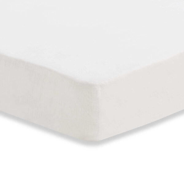 Kummiga voodilina Cotton valge 70x140cm Jollein