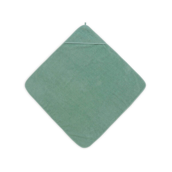 Vannirätik kapuutsiga roheline 75x75cm Jollein