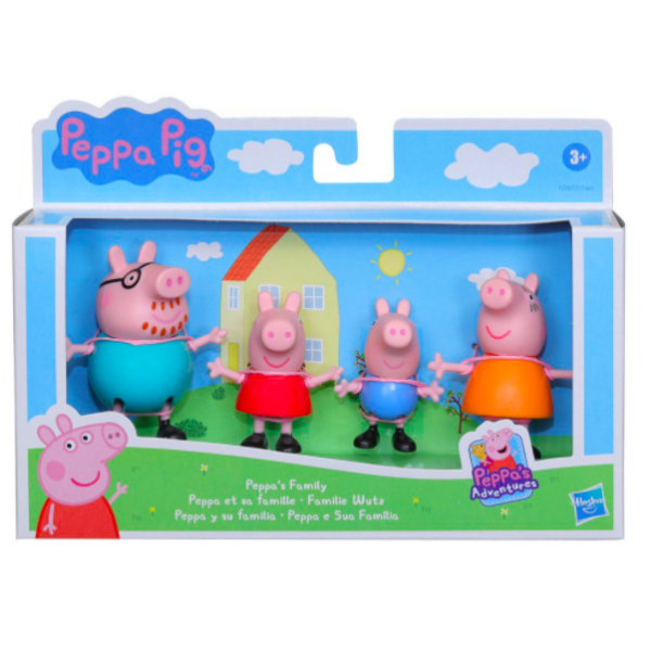 Peppa perekond- figuurid