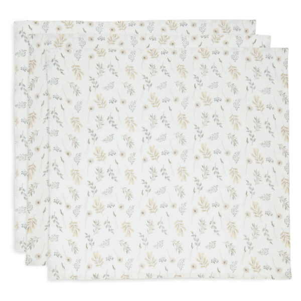 Puhastuslapid 3tk taimed 70x70cm Jollein