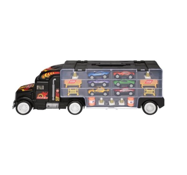 Auto kohver- 6 väikest autot ja liiklusmärgid 619982