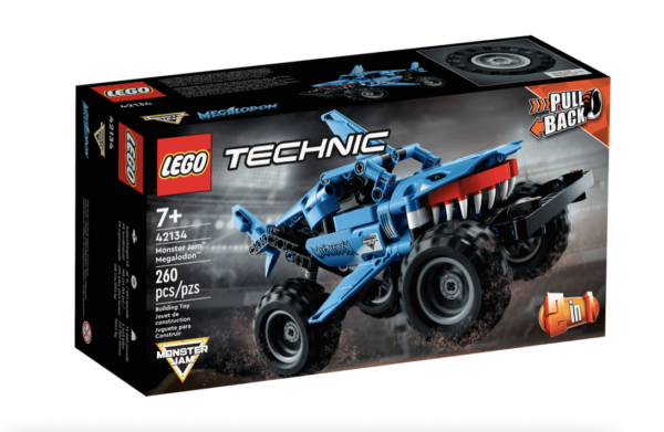 LEGO 2in1 Technic tagasitõmmatav Megalodon