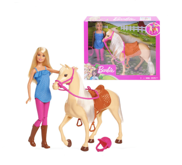 Barbie nukk hobusega