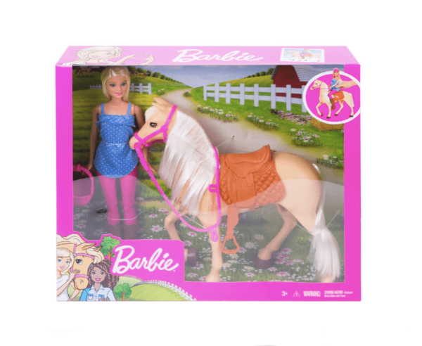 Barbie nukk hobusega