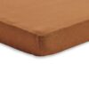 Kummiga voodilina Jersey Caramel 60x120cm Jollein