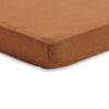 Kummiga voodilina Jersey Caramel 60x120cm Jollein