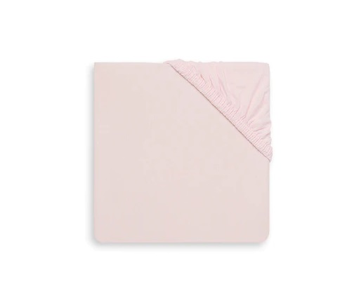 Kummiga voodilina Jersey Soft Pink 60x120cm Jollein