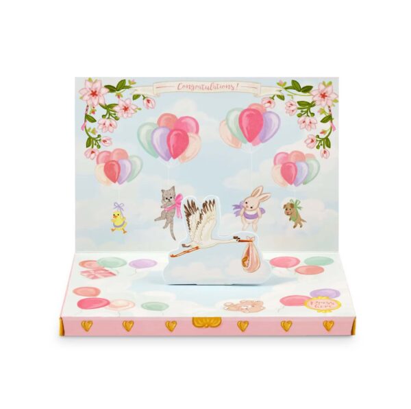 Muusikaga kaart It's a Girl Music Box - Image 2