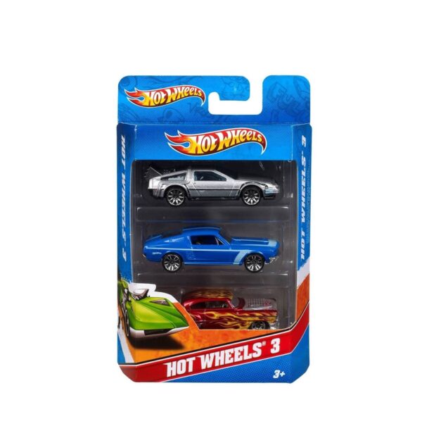 Hot Wheels komplekt 3 autot