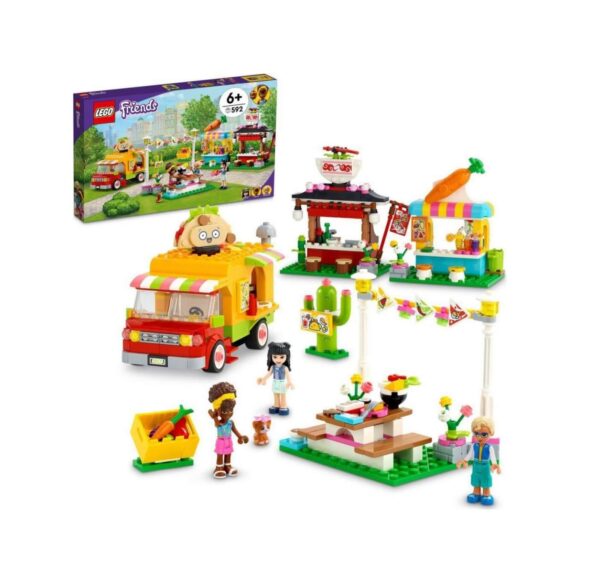 LEGO Friends Tänavatoidu turg 41701