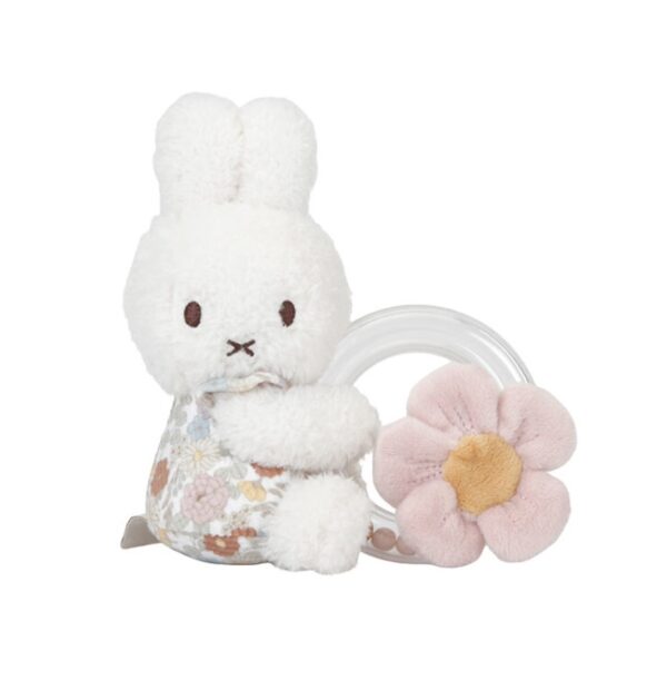 Kõristiga jänku Miffy lillega ´Vintage Little Flowers´