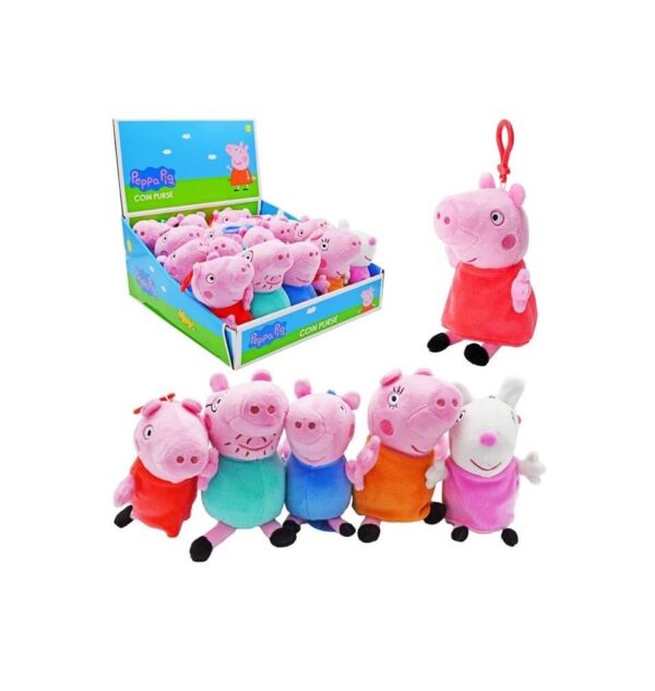 Põrsas Peppa tegelaste mündikott