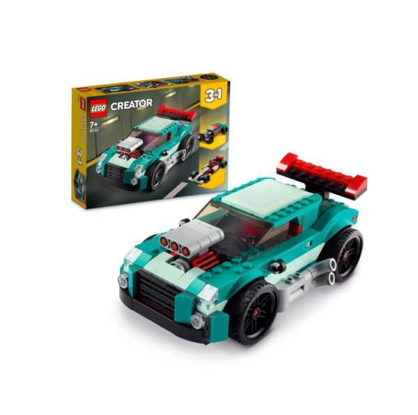 LEGO Creator 3in1 tänavavõidusõitja 31127