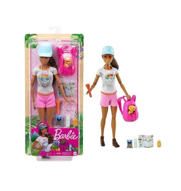 Barbie koeraga matkaja