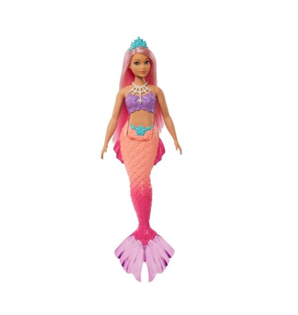Barbie Dreamtopia merineitsi heleroosa