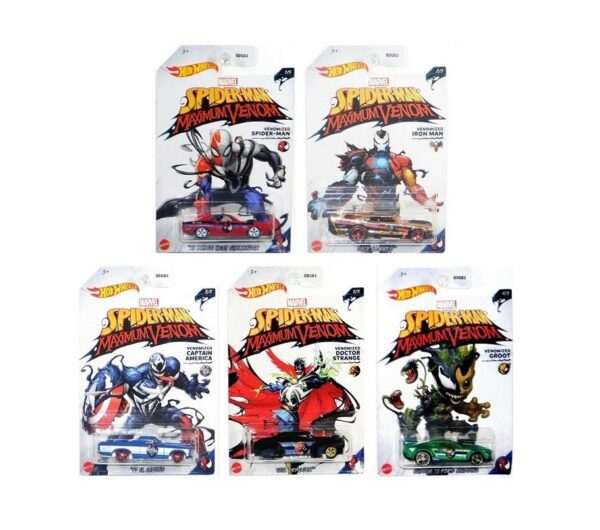 Hot Wheels mudelauto Spider-Man