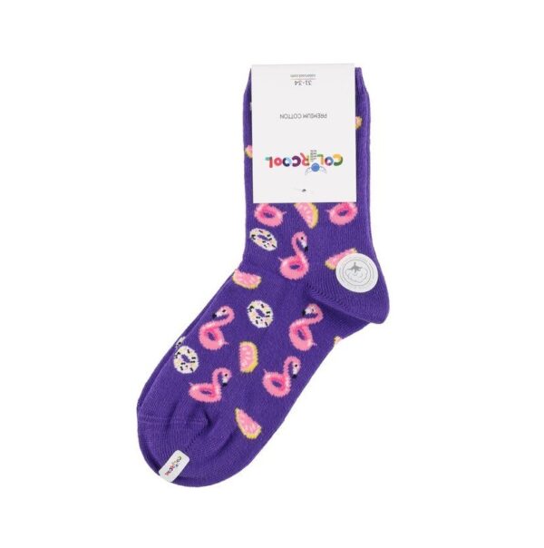 Värvilised sokid flamingodega - Image 2