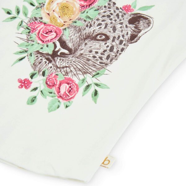 T-särk leopard valge Boboli - Image 4