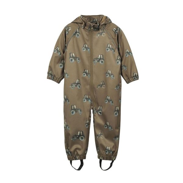 Softshell kombinesoon traktorid pruun Minymo