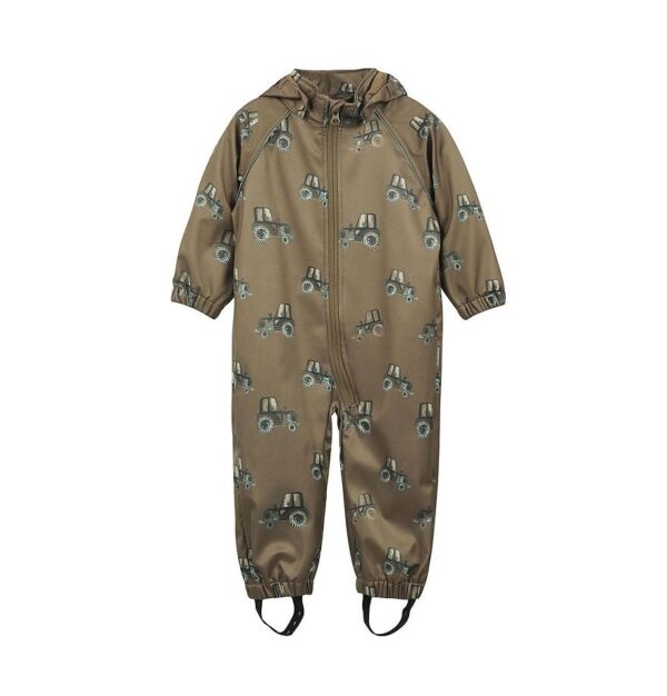 Softshell kombinesoon traktorid pruun Minymo