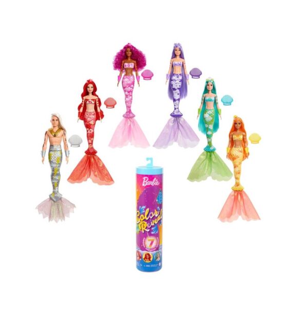 Barbie Color Reveal merineitsi