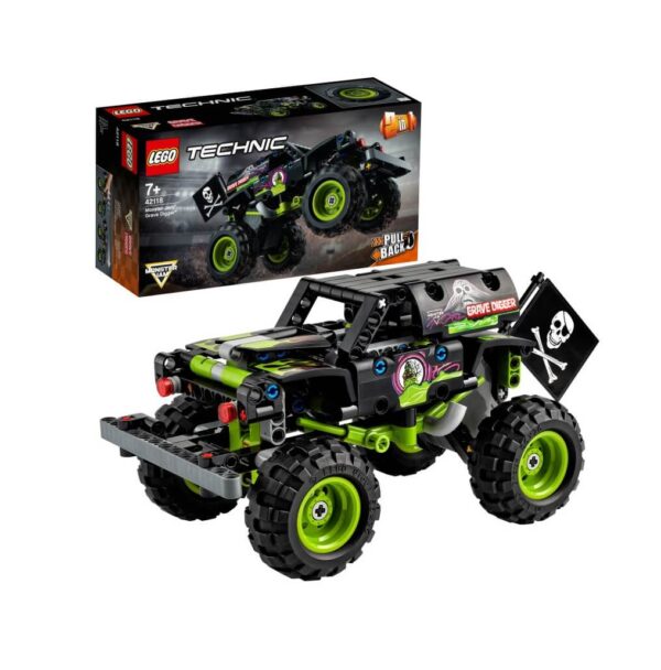 LEGO 2in1 Technic tagasitõmmatav Grave Digger