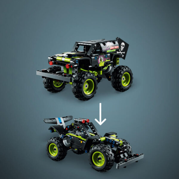 LEGO 2in1 Technic tagasitõmmatav Grave Digger - Image 2
