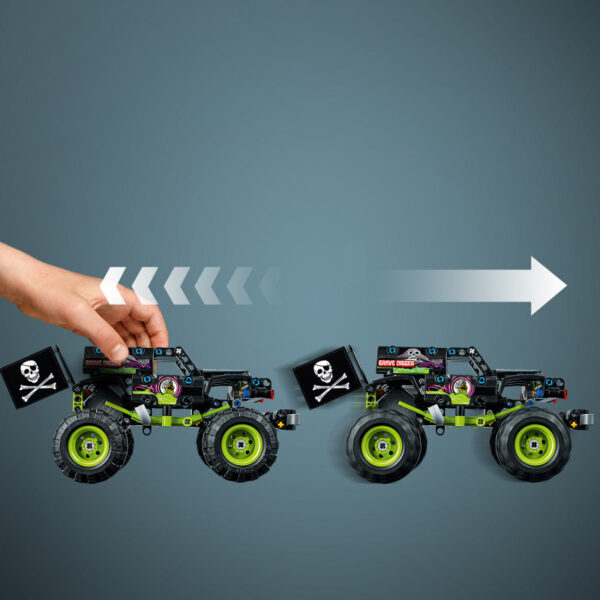 LEGO 2in1 Technic tagasitõmmatav Grave Digger - Image 3