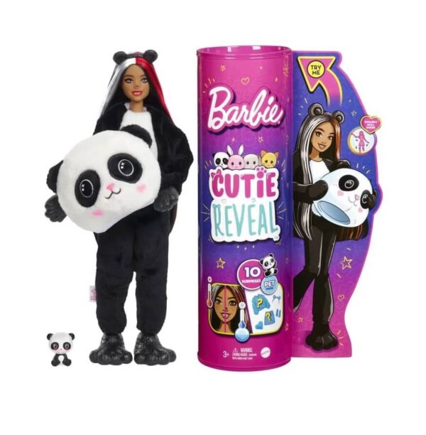 Barbie Cutie Reveal nukk Panda