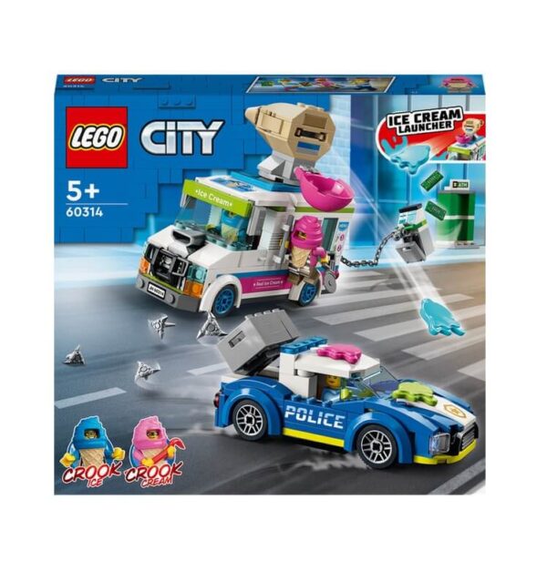 LEGO City Jäätiseauto tagaajamine 60314 - Image 2
