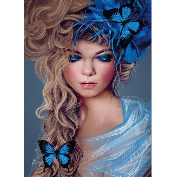 Diamond Painting 30x40cm Naine