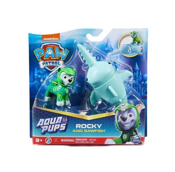 Käpapatrull Rocky veeloomaga