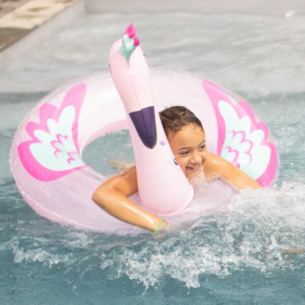 Ujumisrõngas 104cm Flamingo roosa - Image 2